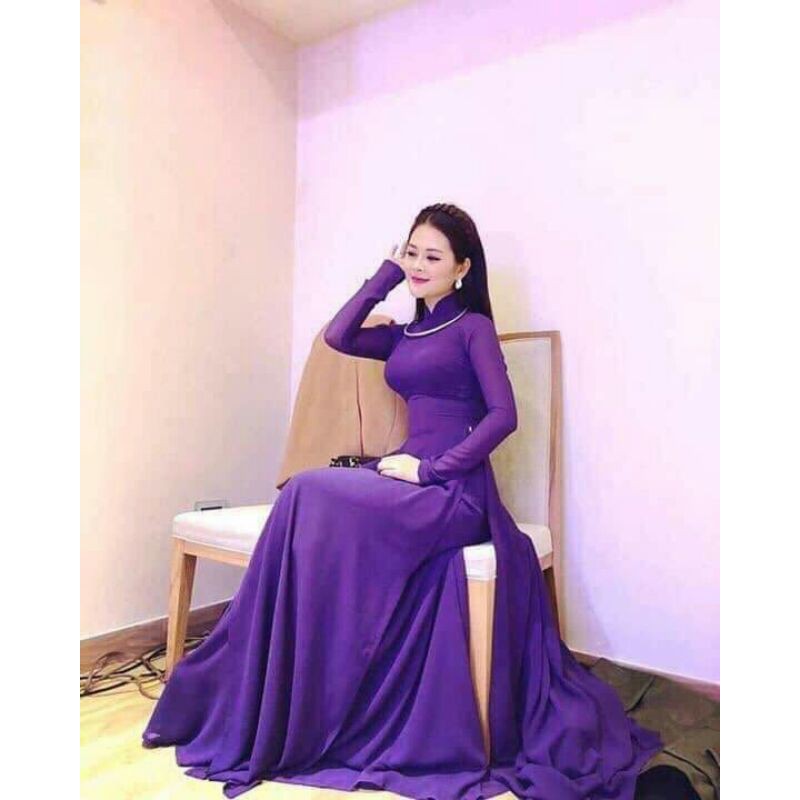 SALE 8 MẪU ÁO DÀI TRỎN CHỈ 149 K ,1 ÁO MAY SẴN,