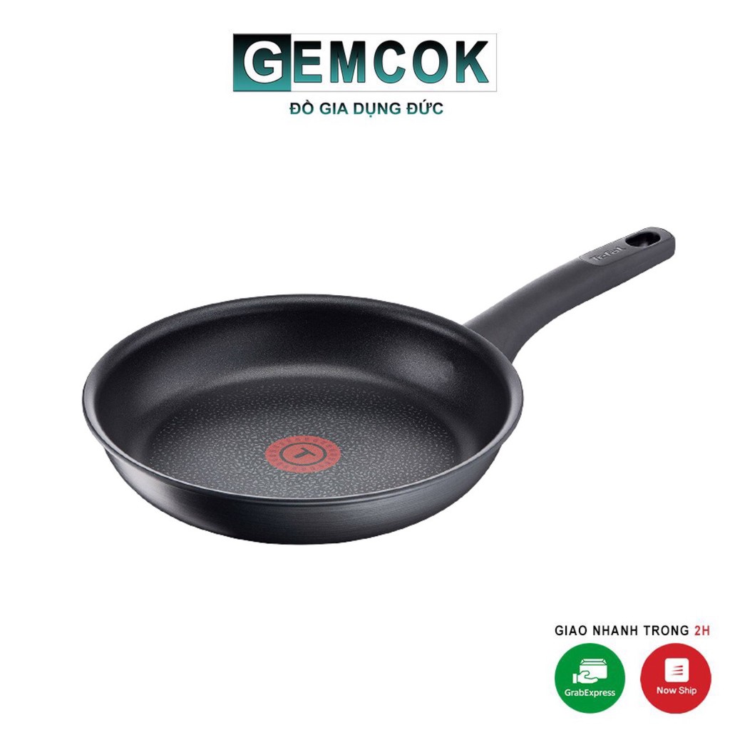 Chảo Tefal Titanium Fusion chất liệu vân đá chống dính [CHÍNH HÃNG]