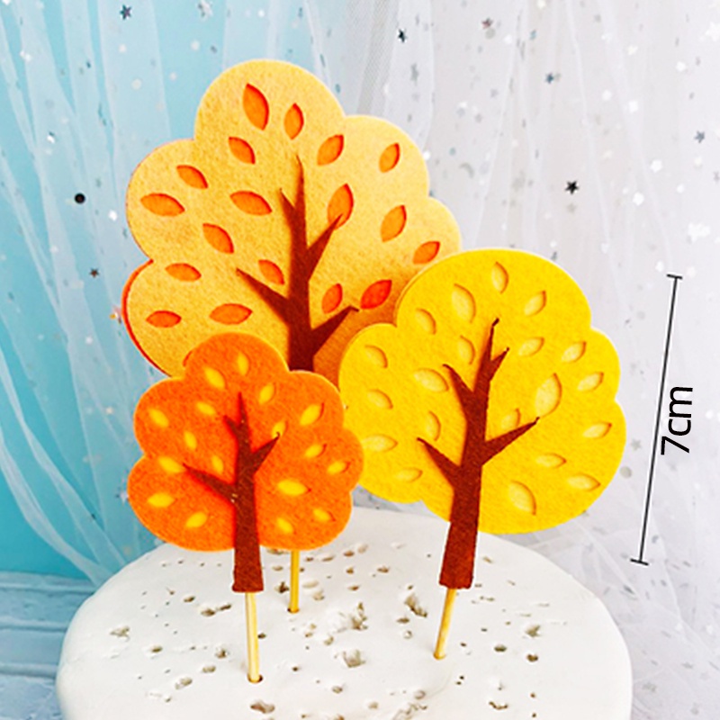 Que Cắm Trang Trí Bánh Hình Động Vật Dễ Thương