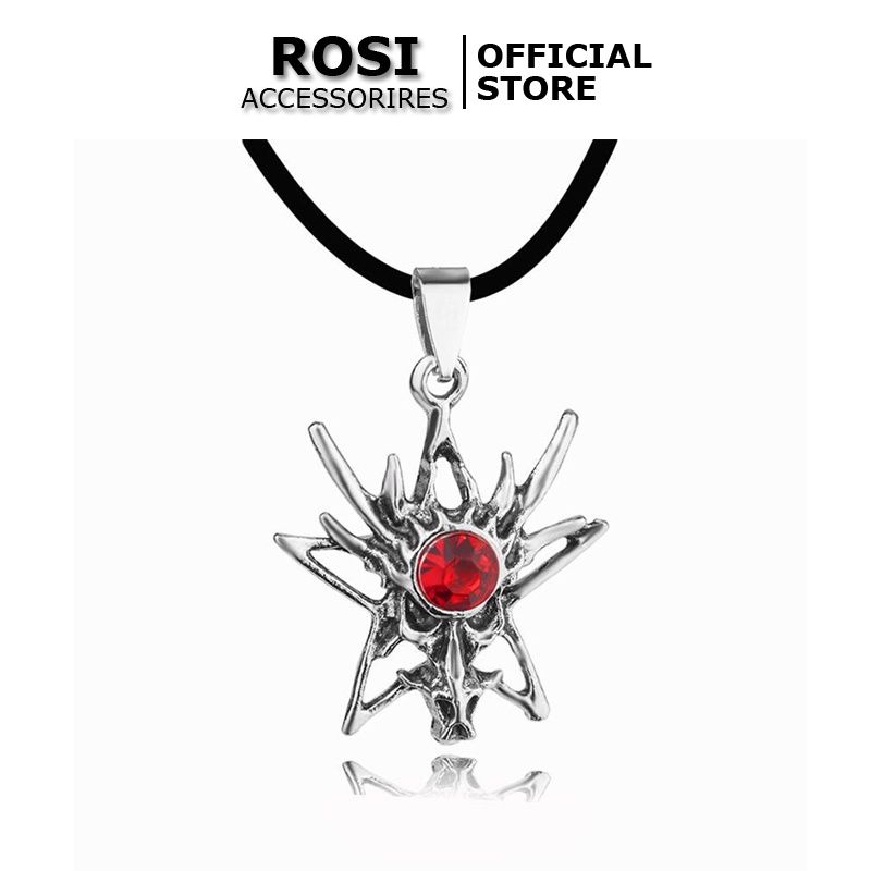 Vòng cổ nam thời trang mặt rồng đính đá cực chất