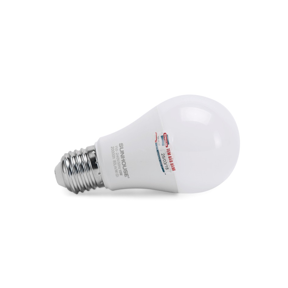 Bóng đèn led thân nhôm Sunhouse SHE-LEDA60AL-A10W