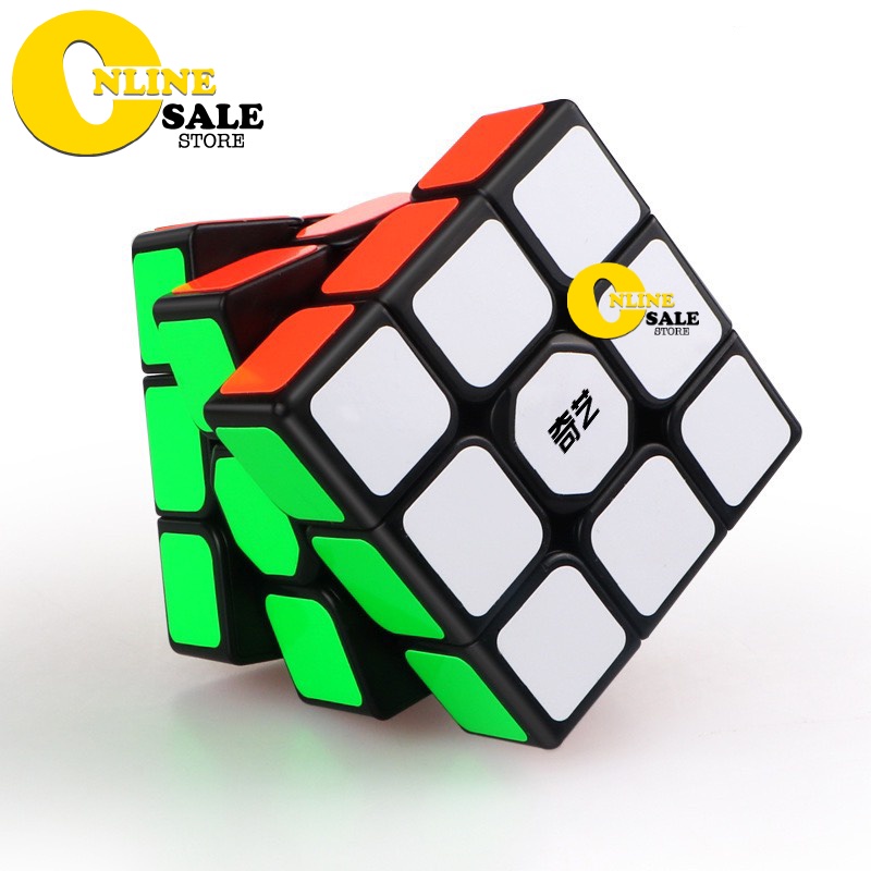 Rubik 3x3 QY Speedcube 3 Tầng Khối Lập Phương Ma Thuật - Cục Robik Xoay Nhanh Mượt Trơn, Lõi Cứng Cáp, Bền