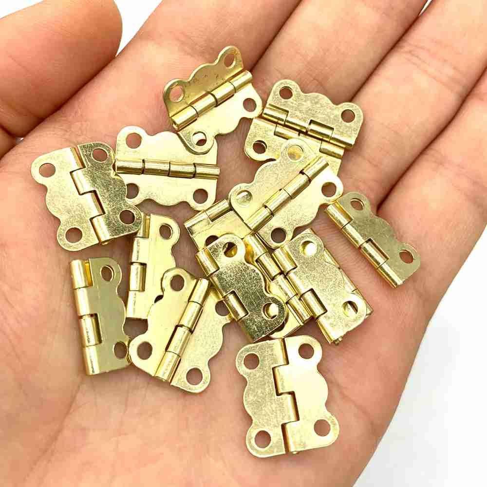 CONOPERY Bộ 50 Bản Lề Bươm Bướm Vô Hình Dùng Cho Tủ Chén