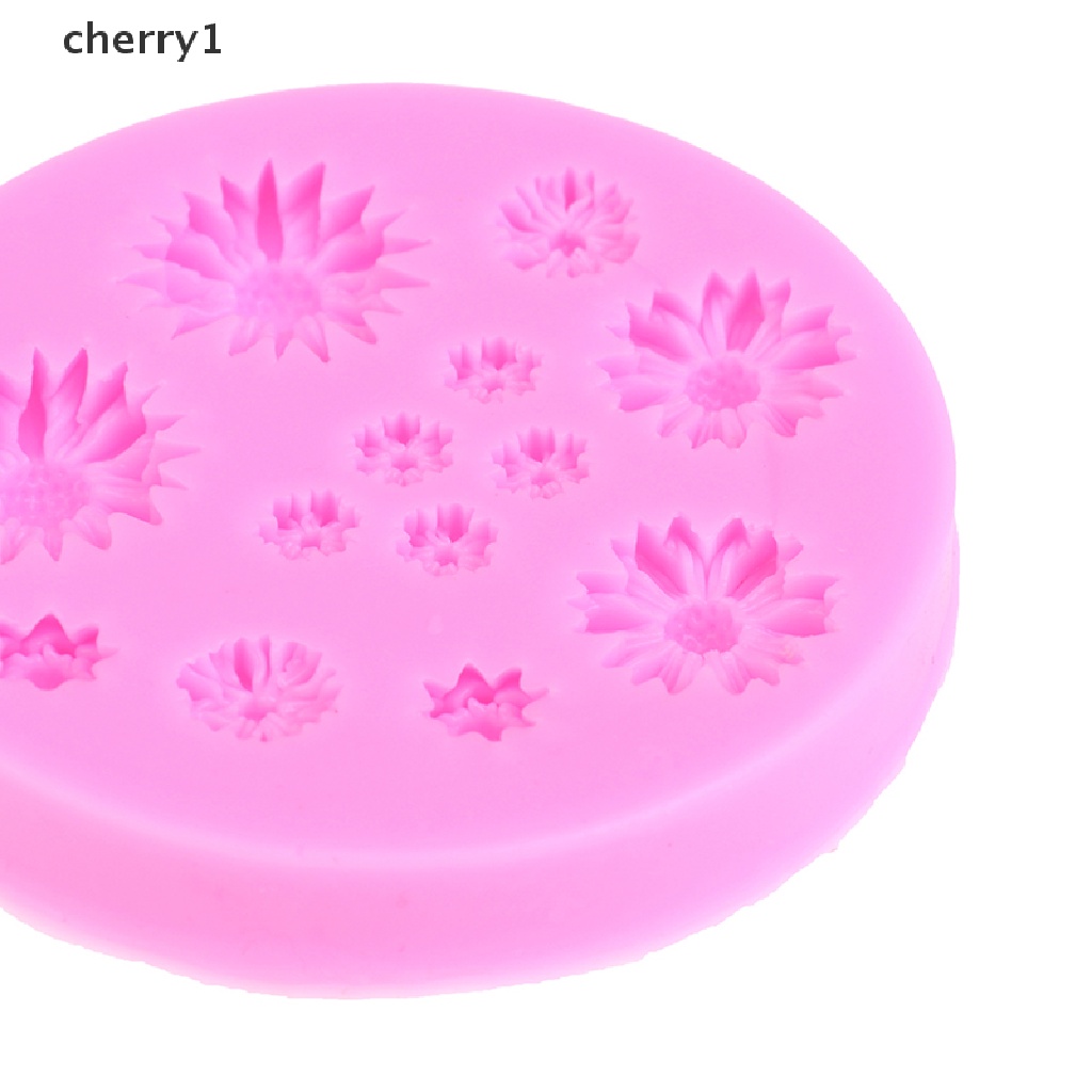 Khuôn Silicone Làm Bánh Hình Hoa Cúc 1 Cái