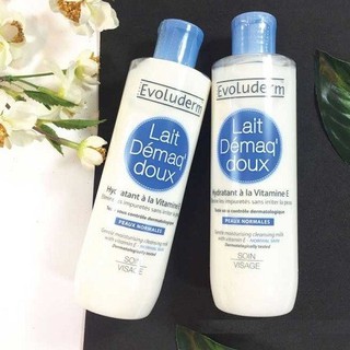 Sữa Tẩy Trang EVOLUDERM - Gentle Make-up Remover