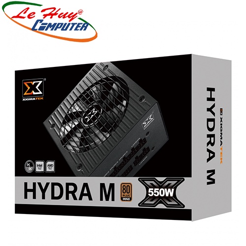 Nguồn máy tính Xigmatek HYDRA M 550 EN44207- 80Plus BRONZE - FULL MODULAR