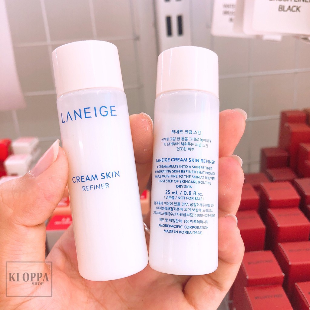 Mini Nước cân bằng da LANEIGE Cream Skin Refiner