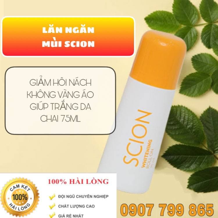 Lăn nách Scion giúp giảm hôi nách tận gốc 75ml