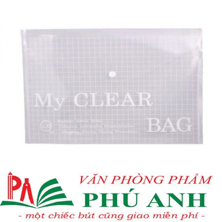 Túi Clear bag khổ A