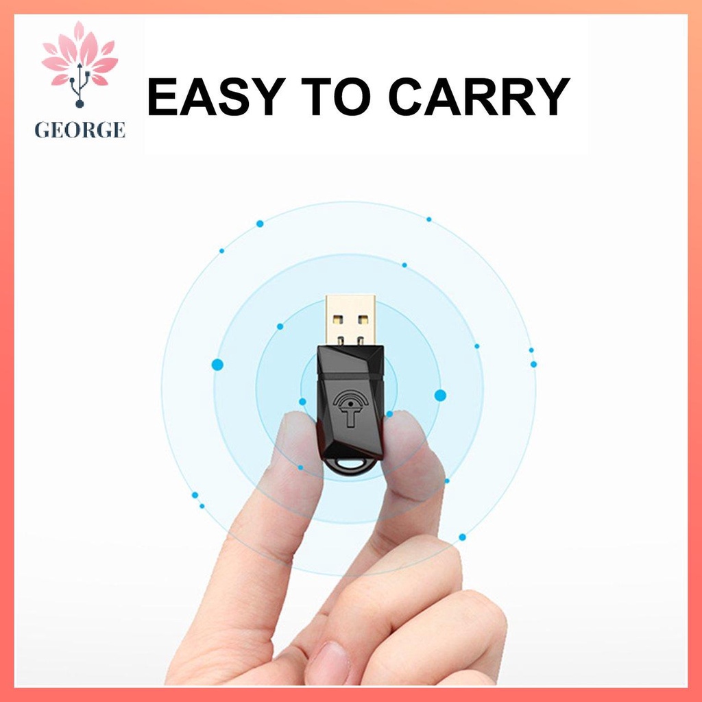 Thiết Bị Thu Phát Wifi Không Dây Usb 2.4g 300mbps Cho Máy Tính Bàn | BigBuy360 - bigbuy360.vn