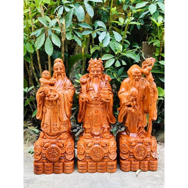 Bộ tượng tam đa phúc lộc thọ cao 30cm