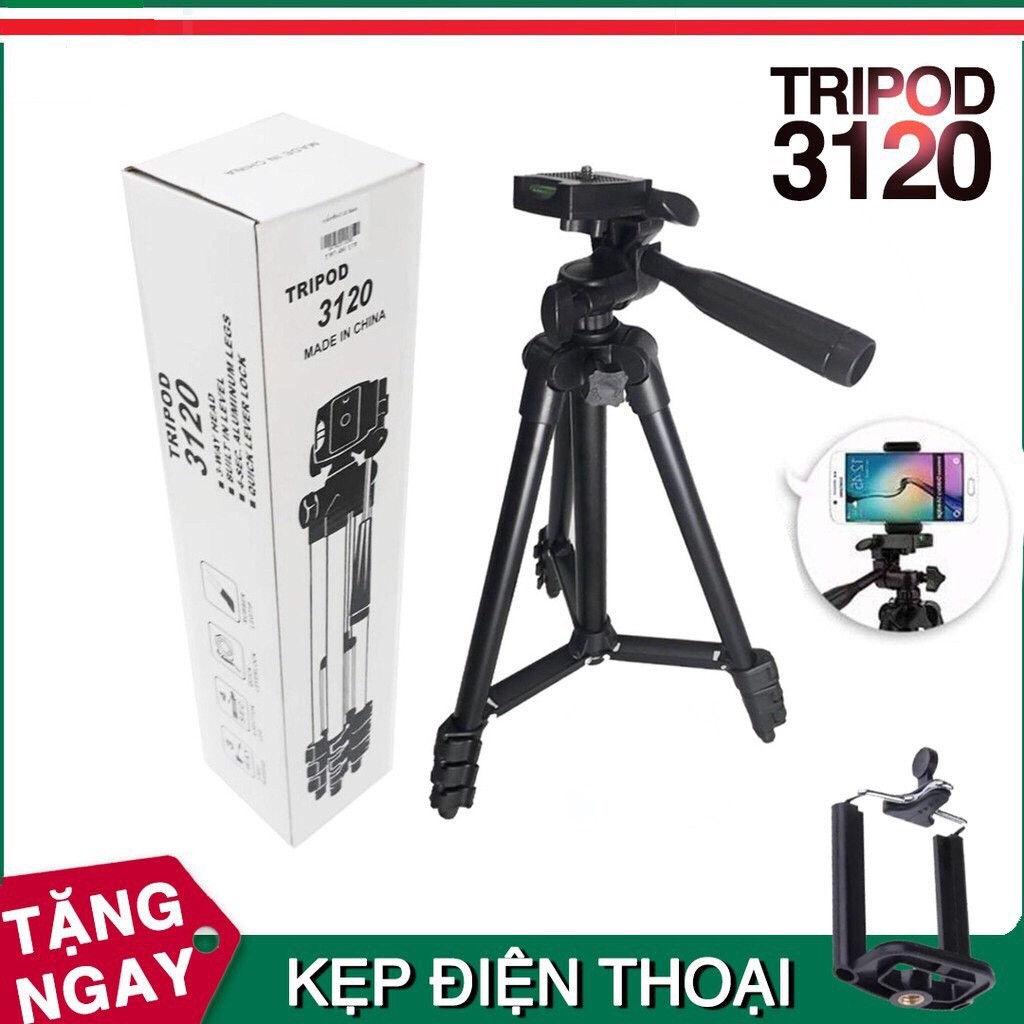 [ Mẫu mới nhất 2019 ] Gậy 3 chân Tripod TF 3120.