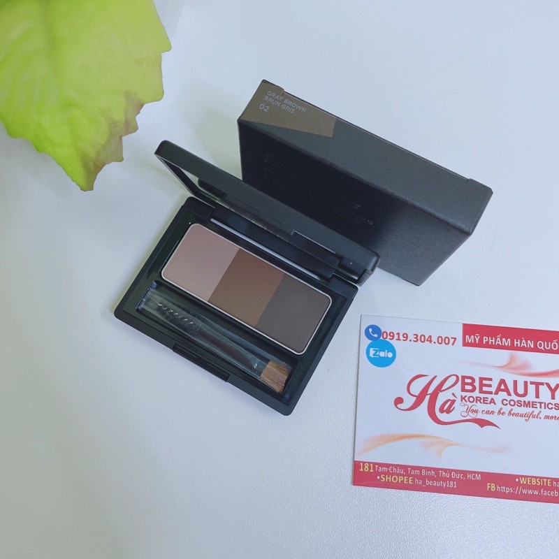 (THE FACE SHOP_Auth)Bột kẻ mày 3 Màu BROW MASTER Powder Palette TFSN20