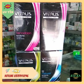 Bao cao su vitalis glow in the dark truyền nhiệt nhanh