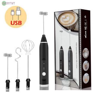 Máy Khuấy Tạo Bọt Sữa Cà Phê Sạc Usb Tiện Dụng Chất Lượng Cao