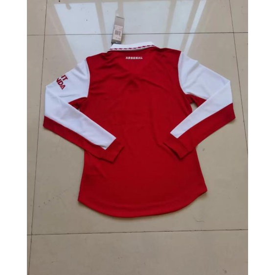 Áo Thun Đá Banh Tay Dài Size 22-23 Arsenal Chất Lượng Cao Cho Nam
