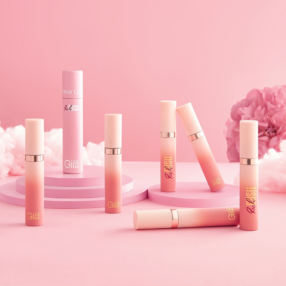 [Phiên Bản Nâng Cấp PONY x Gilaa] Son Kem Lì, Mịn Mượt Lâu Trôi Hàn Quốc Gilaa Long Wear Lip Cream 5g