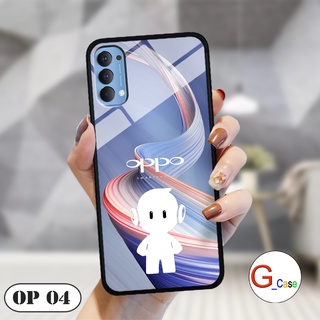 Ốp lưng kính 3D OPPO RENO 4