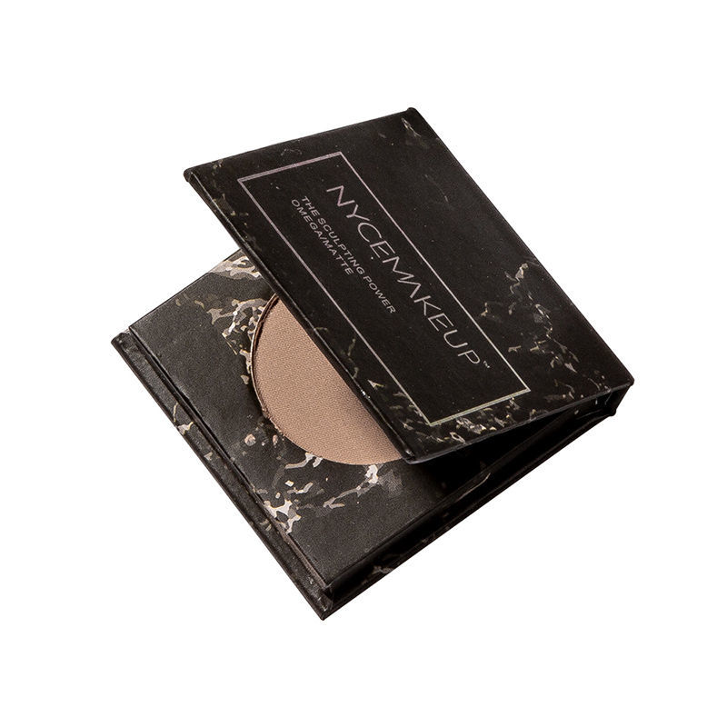 Nycemakeup Phấn mắt trang điểm bắt sáng và cải thiện tông màu xám nâu xám Omega phẳng cho mũi hộp ba trong một | BigBuy360 - bigbuy360.vn