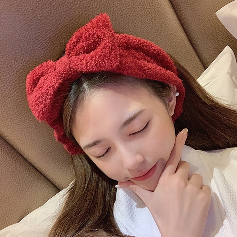 Băng Đô Co Giãn Thoải Mái Khi Rửa Mặt