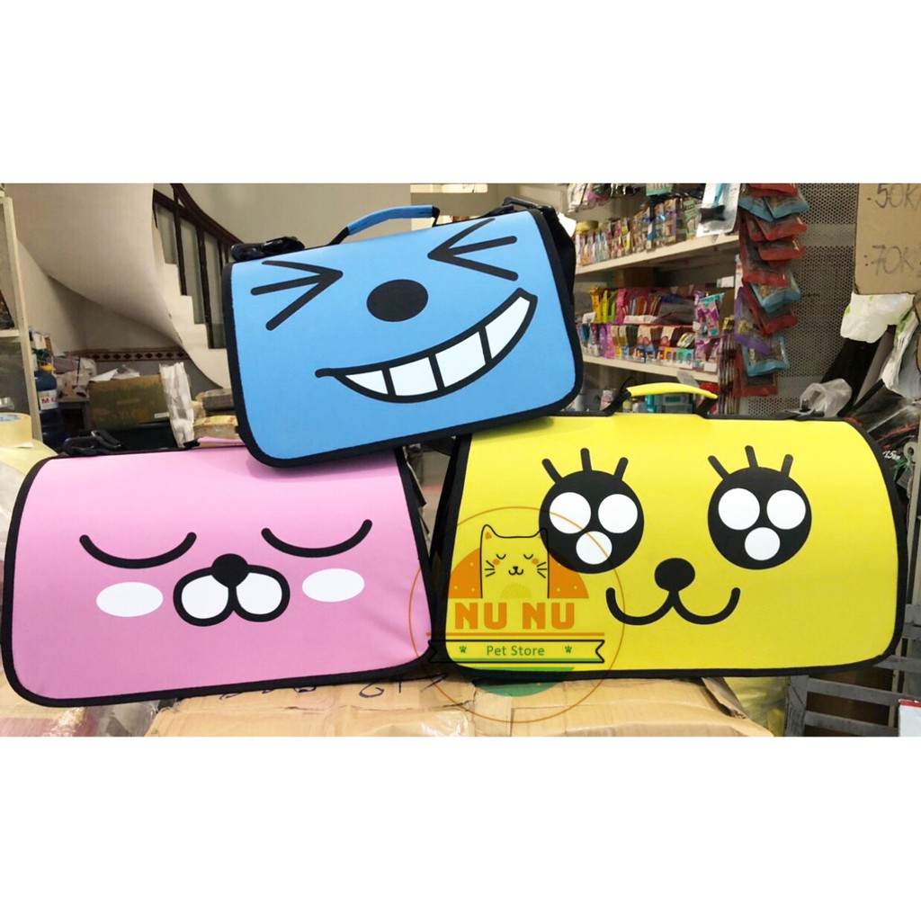 [SIÊU RẺ, TIỆN DỤNG, CẦN THIẾT CHO MÈO] Túi vận chuyển hoạt hình ngộ nghĩnh cho mèo