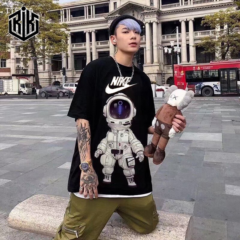 Áo thun tay lỡ phông form rộng unisex nam nữ oversize ATL156 | BigBuy360 - bigbuy360.vn