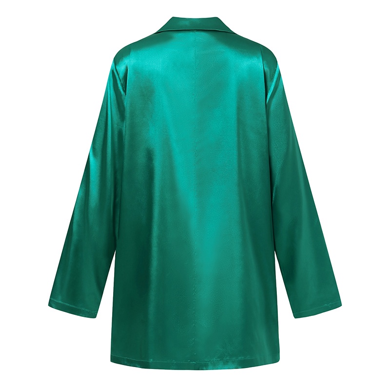 Áo vest ZANZEA màu trơn tay dài phối hàng nút thời trang đường phố Hàn Quốc cho nữ | BigBuy360 - bigbuy360.vn