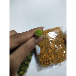 [Mã SKAMLTSM9 giảm 10% đơn 99K] Nhụy lông hoa cúc 0,8 - 1 - 1,2cm XANH VÀ VÀNG [50 nhụy]