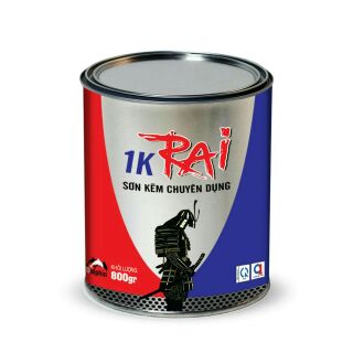 Sơn sắt mạ kẽm 1K Rai (800gr)