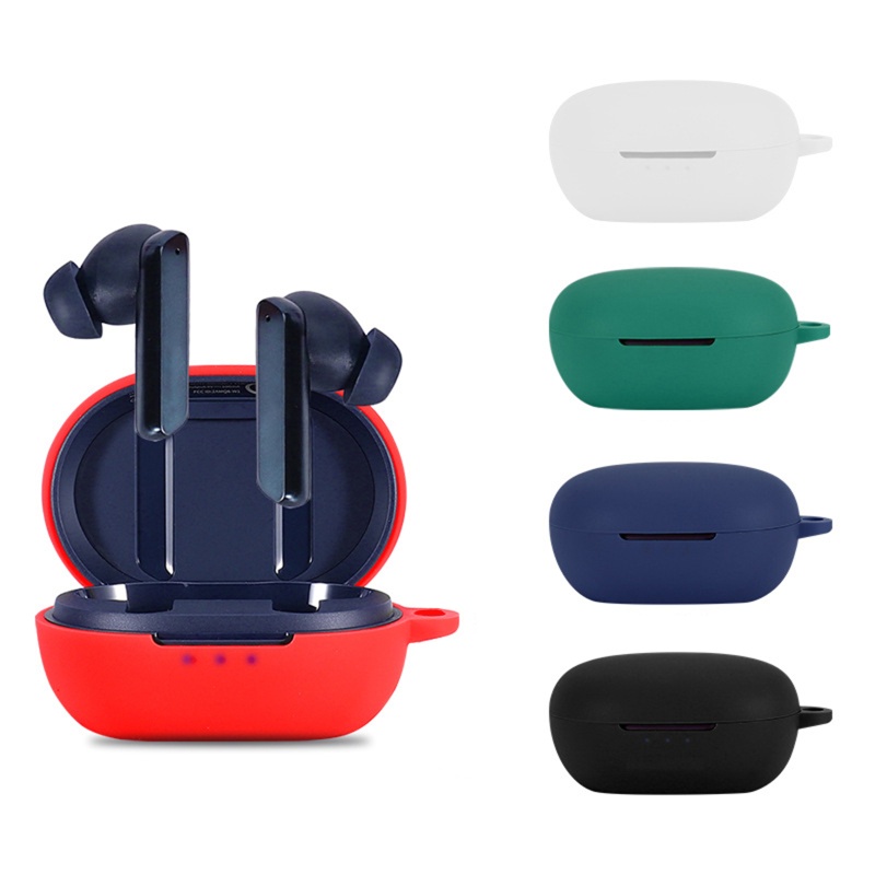 Vỏ Bảo Vệ Hộp Sạc Tai Nghe W1 Bằng Silicon Chống Rơi Chất Lượng Cao