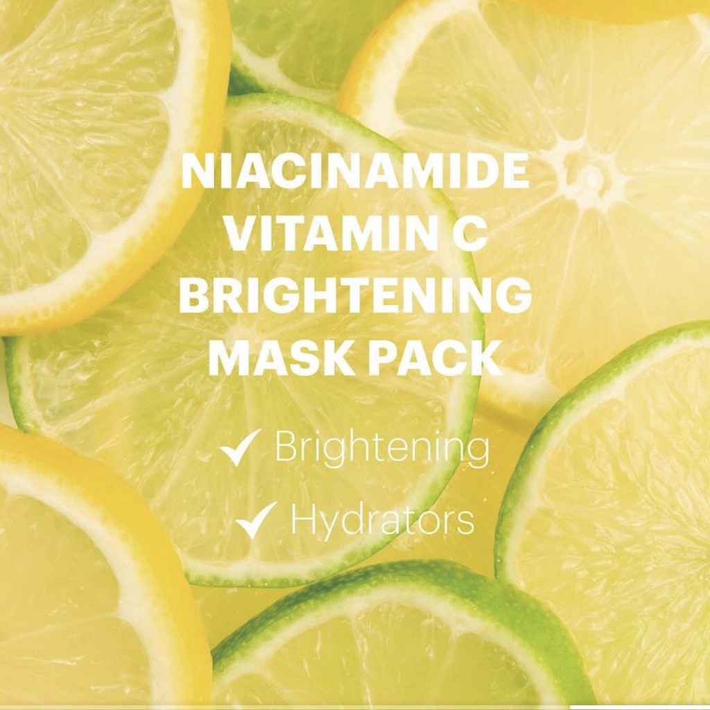 Hộp Mặt Nạ Giấy Sáng Da Mary & May Niacinamide Vitamin C Brightening Mask 400g