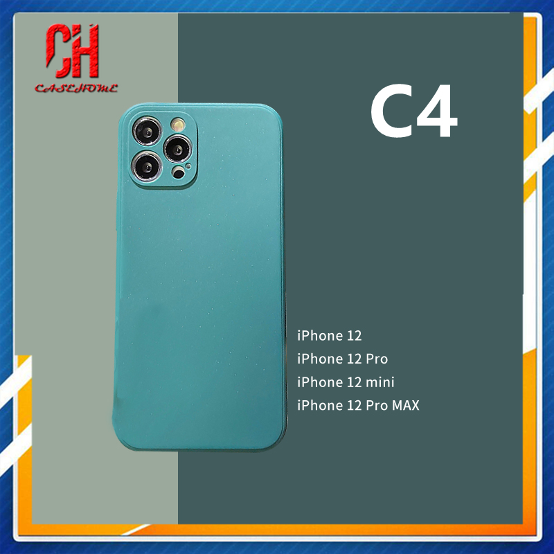 Ốp điện thoại TPU nhám màu trơn thích hợp cho iPhone 12 Mini 12 11 Pro 11 6 7 6s 8 Plus X Se 2020 Xs