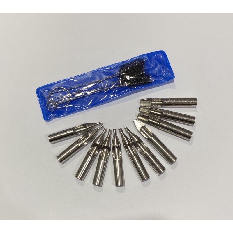 Bộ ngòi inox 11 chi tiết