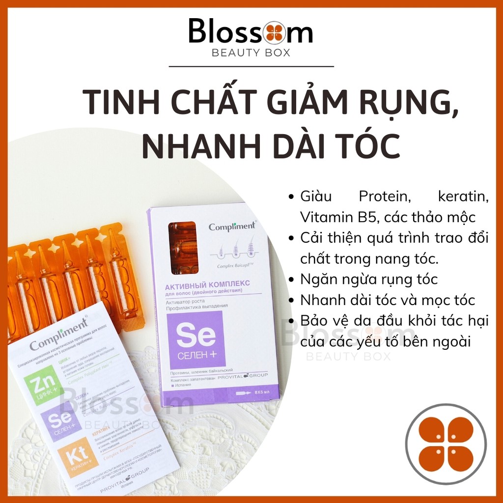 Tinh chất serum giúp mọc tóc giảm rụng tóc và nhanh dài tóc Compliment SE SELEN+ | BigBuy360 - bigbuy360.vn