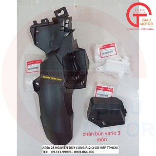 LEO - BỘ CHẮN BÙN AB GẮN CHO XE VARIO ,CLICK 125-150 NHƯ ZIN