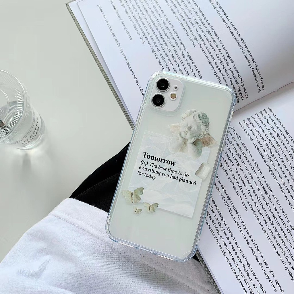 Ốp điện thoại hình tượng thần tình yêu/David cho iPhone 7Plus 8+ X XR XSmax 11Promax 12 12promax | BigBuy360 - bigbuy360.vn