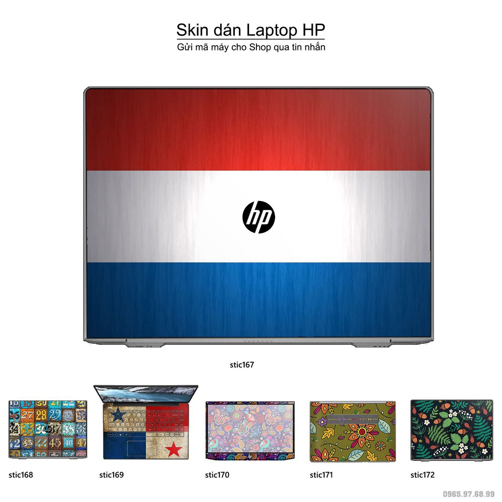 Skin dán Laptop HP in hình Hoa văn sticker _nhiều mẫu 28 (inbox mã máy cho Shop)