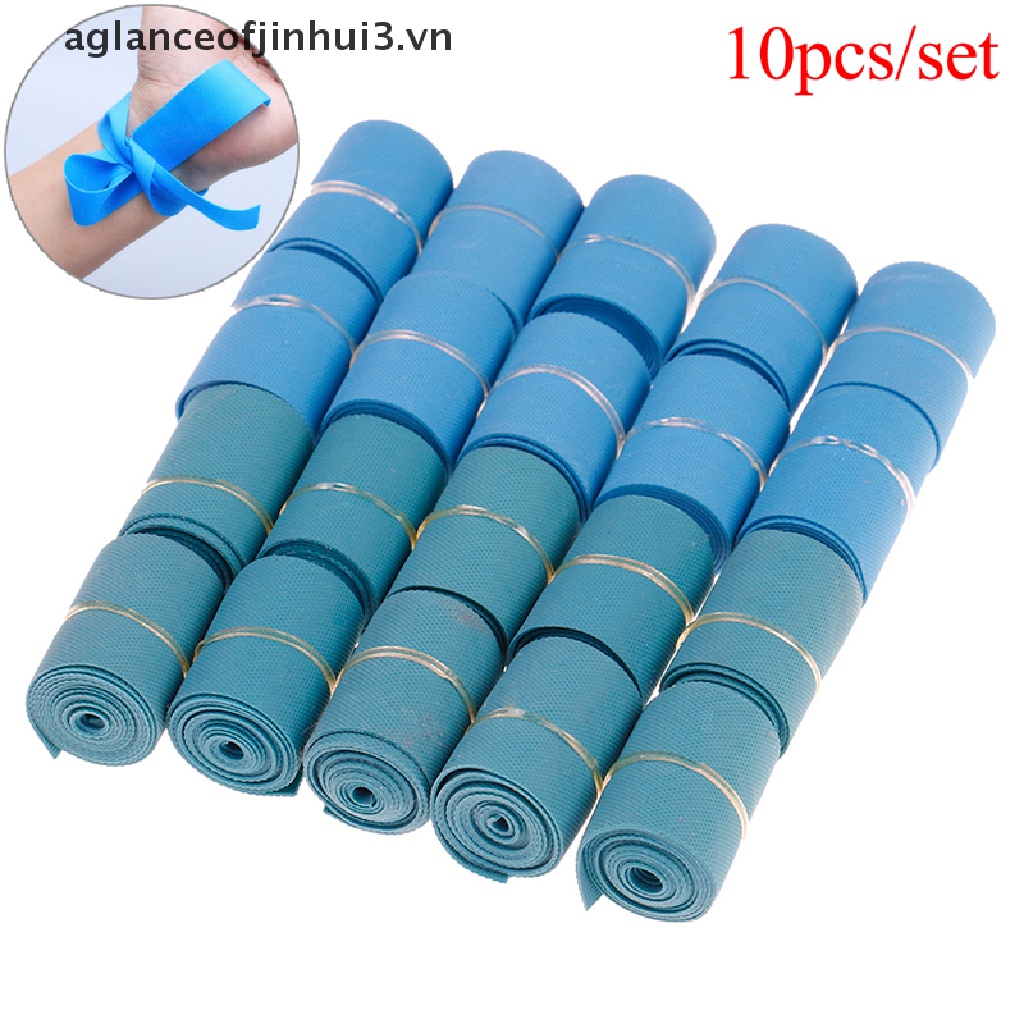 (Hàng Mới Về) Set 10 Túi Đựng Dụng Cụ Sơ Cứu Khẩn Cấp 3 Ngăn Tiện Dụng