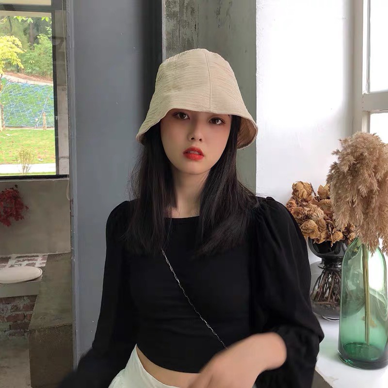 Nón Tai Bèo Vành Rộng Mềm Mại Chống Nắng Kiểu Nhật Hàn Cá Tính Cho Nữ