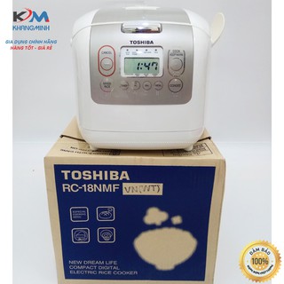 Nồi cơm điện tử Toshiba RC 18NMFVN Thailand Bảo hành 12 tháng