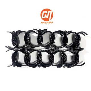Kẹp tóc cao cấp càng cua đen lẻ 1 cái