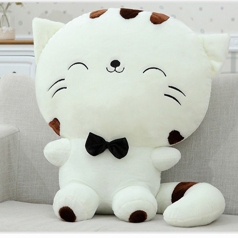 Dễ thương mèo Kitty nhồi bông đồ chơi sofa đệm