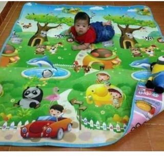 Thảm Chơi Maboshi 2 Mặt Cho Bé (1m8X2m)