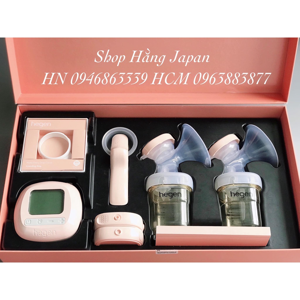 Máy hút sữa điện đôi cao cấp Hegen chính hãng