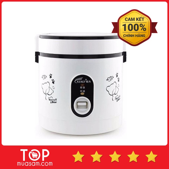 Nồi cơm điện mini 1,2L Kenly, nấu khoảng 1-2 người ăn
