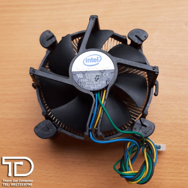 Quạt tản nhiệt CPU socket 775 cũ fan zin theo CPU