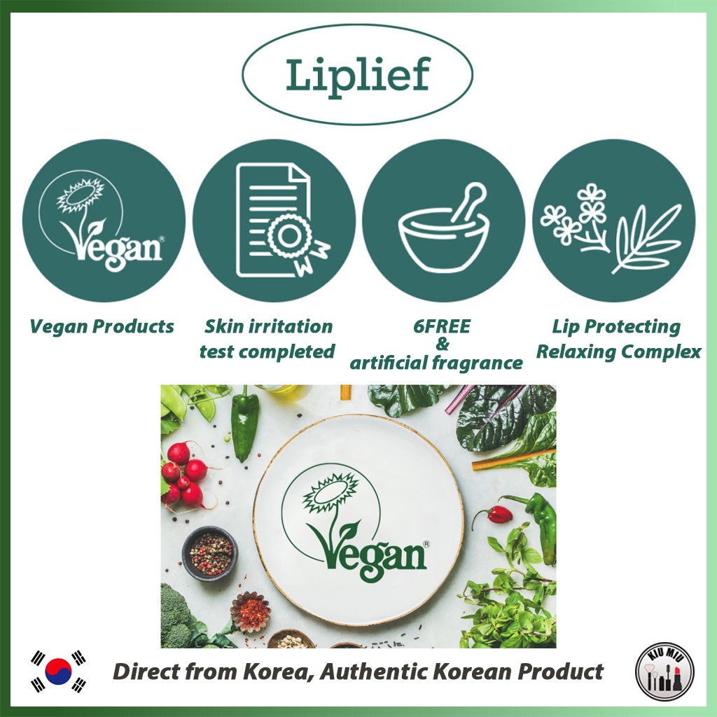 Liplief Steaming Lip Balm 3.2g *ORIGINAL KOREA*