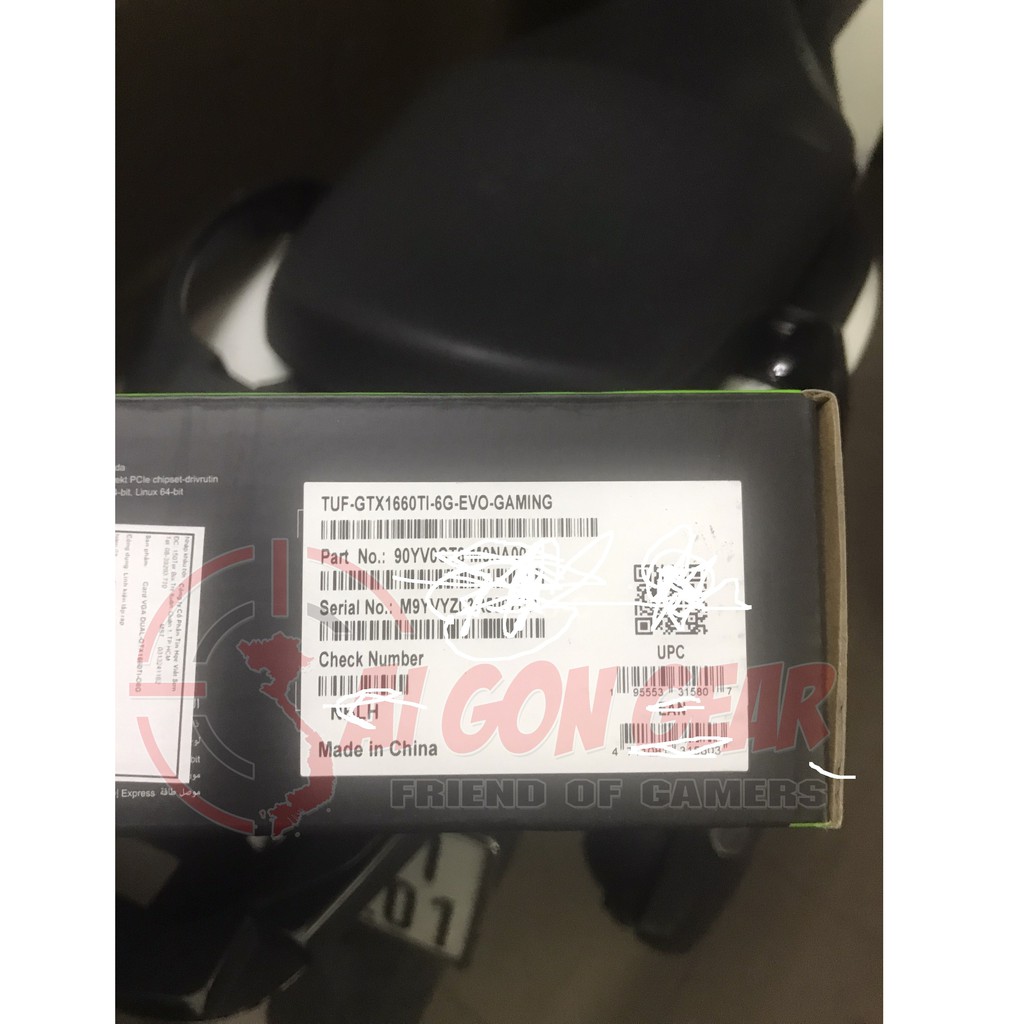 Card màn hình Asus TUF GTX 1660 Ti-T6G-EVO-GAMING | BigBuy360 - bigbuy360.vn