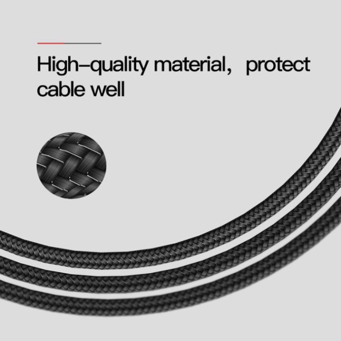 Cáp sạc nhanh dành cho Iphone nhãn hiệu Baseus CALMVP dài 1m - HÀNG CHÍNH HÃNG