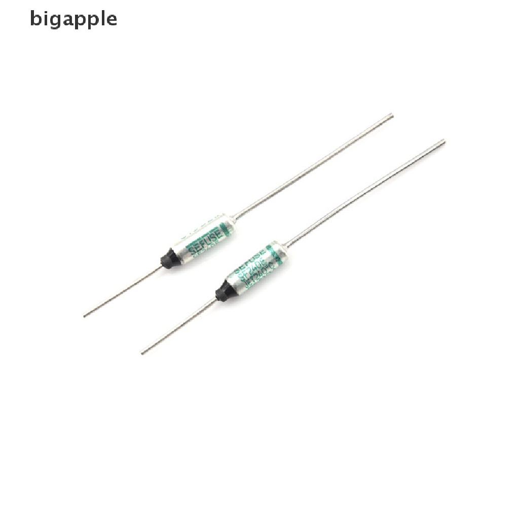 bigapple 10pcs SF240E 240℃ 10A 250V SEFUSE Cutoffs NEC Thermal Fuse Celsius RDG